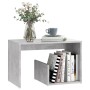 Concrete gray plywood side table 59x36x38 cm by vidaXL, Side tables - Ref: Foro24-806700, Price: 34,19 €, Discount: %