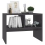 Side table made of shiny gray plywood, measuring 60x40x45 cm. by vidaXL, Side tables - Ref: Foro24-806713, Price: 34,99 €, Di...