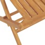 Folding garden chairs 4 pcs solid teak wood 47x47x89 cm by vidaXL, Garden chairs - Ref: Foro24-3155052, Price: 324,34 €, Disc...