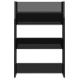 Wall shoe racks 2 pcs glossy black plywood 60x18x90 cm by vidaXL, Shoe racks and shoe organizers - Ref: Foro24-806774, Price:...