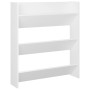 Zapatero de pared madera contrachapada blanco 80x18x90 cm de vidaXL, Zapateros y organizadores de calzado - Ref: Foro24-80677...