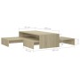 Stackable oak Sonoma plywood coffee table 100x100x26.5 cm by vidaXL, Coffee table - Ref: Foro24-806798, Price: 47,34 €, Disco...