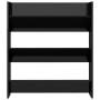 Wall shoe racks 2 pcs glossy black plywood 80x18x90 cm by vidaXL, Shoe racks and shoe organizers - Ref: Foro24-806792, Price:...