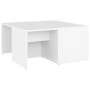 Coffee tables 4 pieces white plywood 33x33x33 cm by vidaXL, Coffee table - Ref: Foro24-806813, Price: 48,36 €, Discount: %