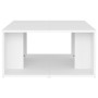 Coffee tables 4 pieces white plywood 33x33x33 cm by vidaXL, Coffee table - Ref: Foro24-806813, Price: 48,36 €, Discount: %