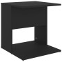 Mesa auxiliar de madera contrachapada negro 45x45x48 cm de vidaXL, Mesas auxiliares - Ref: Foro24-806805, Precio: 29,42 €, De...