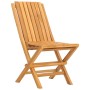 Folding garden chairs 6 pcs solid teak wood 47x47x89 cm by vidaXL, Garden chairs - Ref: Foro24-3155053, Price: 486,99 €, Disc...