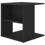 Mesa auxiliar de madera contrachapada negro 45x45x48 cm de vidaXL, Mesas auxiliares - Ref: Foro24-806805, Precio: 29,42 €, De...