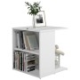 Mesa auxiliar de madera contrachapada blanco 45x45x48 cm de vidaXL, Mesas auxiliares - Ref: Foro24-806804, Precio: 24,15 €, D...