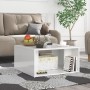 Coffee tables 4 pieces glossy white plywood 33x33x33 cm by vidaXL, Coffee table - Ref: Foro24-806819, Price: 39,99 €, Discoun...