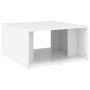 Coffee tables 4 pieces glossy white plywood 33x33x33 cm by vidaXL, Coffee table - Ref: Foro24-806819, Price: 39,99 €, Discoun...