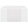 Coffee tables 4 pieces glossy white plywood 33x33x33 cm by vidaXL, Coffee table - Ref: Foro24-806819, Price: 39,99 €, Discoun...