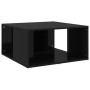 Set of 4 glossy black plywood coffee tables 33x33x33cm by vidaXL, Coffee table - Ref: Foro24-806820, Price: 50,05 €, Discount: %