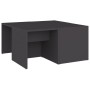 Set of 4 gray plywood coffee tables 33x33x33 cm by vidaXL, Coffee table - Ref: Foro24-806815, Price: 38,59 €, Discount: %