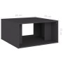 4 Stück Sperrholz graue Couchtische 33x33x33 cm von vidaXL, Couchtisch - Ref: Foro24-806815, Preis: 38,59 €, Rabatt: %