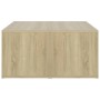 Coffee tables 4 pieces Sonoma oak plywood 33x33x33 cm by vidaXL, Coffee table - Ref: Foro24-806816, Price: 49,32 €, Discount: %