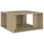 Coffee tables 4 pieces Sonoma oak plywood 33x33x33 cm by vidaXL, Coffee table - Ref: Foro24-806816, Price: 49,32 €, Discount: %