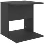 Gray plywood side table 45x45x48 cm by vidaXL, Side tables - Ref: Foro24-806806, Price: 25,83 €, Discount: %