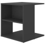 Gray plywood side table 45x45x48 cm by vidaXL, Side tables - Ref: Foro24-806806, Price: 25,83 €, Discount: %