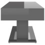 Glossy gray plywood coffee table 96x50x45 cm by vidaXL, Coffee table - Ref: Foro24-806839, Price: 90,99 €, Discount: %