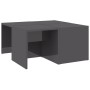 Coffee tables 4 pieces glossy gray plywood 33x33x33 cm by vidaXL, Coffee table - Ref: Foro24-806821, Price: 40,90 €, Discount: %