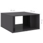 Coffee tables 4 pieces glossy gray plywood 33x33x33 cm by vidaXL, Coffee table - Ref: Foro24-806821, Price: 40,90 €, Discount: %