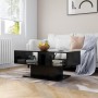 Black plywood coffee table 103.5x50x44.5 cm by vidaXL, Coffee table - Ref: Foro24-806823, Price: 61,99 €, Discount: %