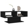 Black plywood coffee table 103.5x50x44.5 cm by vidaXL, Coffee table - Ref: Foro24-806823, Price: 61,99 €, Discount: %