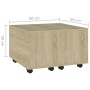 Couchtisch aus Sonoma-Eichensperrholz, 60 x 60 x 38 cm von vidaXL, Couchtisch - Ref: Foro24-806861, Preis: 56,92 €, Rabatt: %