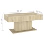 Sonoma oak plywood coffee table 96x50x45 cm by vidaXL, Coffee table - Ref: Foro24-806834, Price: 60,89 €, Discount: %