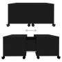 Black plywood coffee table 75x75x38 cm by vidaXL, Coffee table - Ref: Foro24-806868, Price: 73,70 €, Discount: %