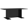 Glossy black plywood coffee table 103.5x60x40 cm by vidaXL, Coffee table - Ref: Foro24-806847, Price: 42,99 €, Discount: %