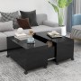 Couchtisch aus Sperrholz glänzend schwarz 75x75x38 cm von vidaXL, Couchtisch - Ref: Foro24-806874, Preis: 78,55 €, Rabatt: %