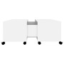 White plywood coffee table 75x75x38 cm by vidaXL, Coffee table - Ref: Foro24-806867, Price: 72,70 €, Discount: %