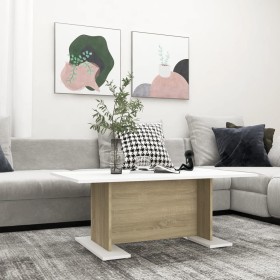 White oak plywood coffee table 103.5x60x40cm by vidaXL, Coffee table - Ref: Foro24-806845, Price: 39,99 €, Discount: %