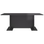 Plywood glossy gray coffee table 103.5x60x40 cm by vidaXL, Coffee table - Ref: Foro24-806848, Price: 38,99 €, Discount: %