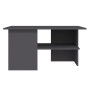 Gray plywood coffee table 90x60x46.5 cm by vidaXL, Coffee table - Ref: Foro24-806851, Price: 49,99 €, Discount: %