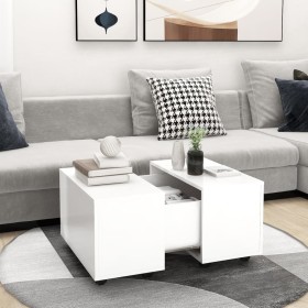 White plywood coffee table 60x60x38 cm by vidaXL, Coffee table - Ref: Foro24-806858, Price: 67,09 €, Discount: %