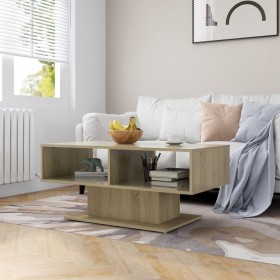 Oak-colored plywood coffee table 103.5x50x44.5cm by vidaXL, Coffee table - Ref: Foro24-806825, Price: 50,99 €, Discount: %