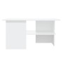 Mesa de centro madera contrachapada blanco 90x60x46,5 cm de vidaXL, Mesas de centro - Ref: Foro24-806849, Precio: 47,99 €, De...