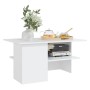 Mesa de centro madera contrachapada blanco 90x60x46,5 cm de vidaXL, Mesas de centro - Ref: Foro24-806849, Precio: 47,99 €, De...