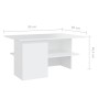 Mesa de centro madera contrachapada blanco 90x60x46,5 cm de vidaXL, Mesas de centro - Ref: Foro24-806849, Precio: 47,99 €, De...