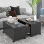 Gray plywood coffee table 75x75x38 cm by vidaXL, Coffee table - Ref: Foro24-806869, Price: 76,39 €, Discount: %