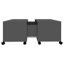 Gray plywood coffee table 75x75x38 cm by vidaXL, Coffee table - Ref: Foro24-806869, Price: 76,39 €, Discount: %