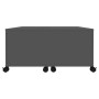 Gray plywood coffee table 75x75x38 cm by vidaXL, Coffee table - Ref: Foro24-806869, Price: 76,39 €, Discount: %