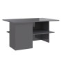 Bright gray plywood coffee table 90x60x46.5cm by vidaXL, Coffee table - Ref: Foro24-806857, Price: 48,99 €, Discount: %