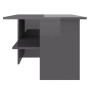 Bright gray plywood coffee table 90x60x46.5cm by vidaXL, Coffee table - Ref: Foro24-806857, Price: 48,99 €, Discount: %