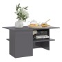 Bright gray plywood coffee table 90x60x46.5cm by vidaXL, Coffee table - Ref: Foro24-806857, Price: 48,99 €, Discount: %