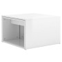 Mesas de centro apilables 3 piezas blanco brillo 60x60x38 cm de vidaXL, Mesas de centro - Ref: Foro24-806900, Precio: 50,51 €...