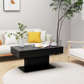 Black plywood coffee table 96x50x45 cm by vidaXL, Coffee table - Ref: Foro24-806832, Price: 69,99 €, Discount: %